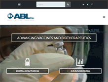 Tablet Screenshot of ablinc.com